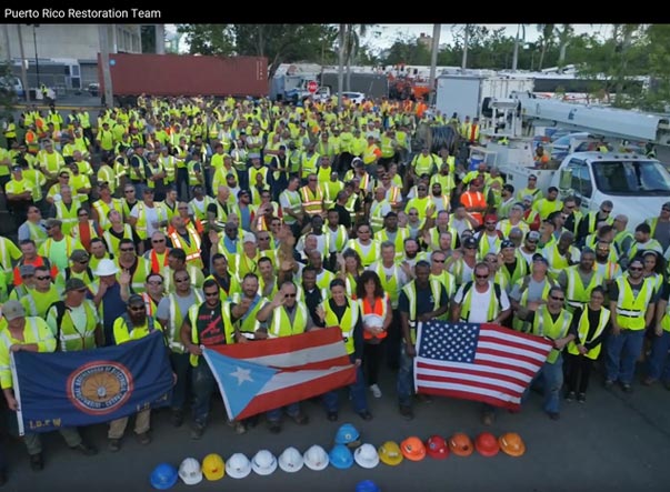 NYPA & Puerto Rico Power Restoration Team